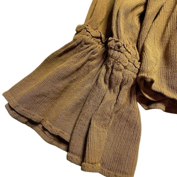 FREE PEOPLE Kelsey Blouse Shirt Size Small - Picture 6 of 9